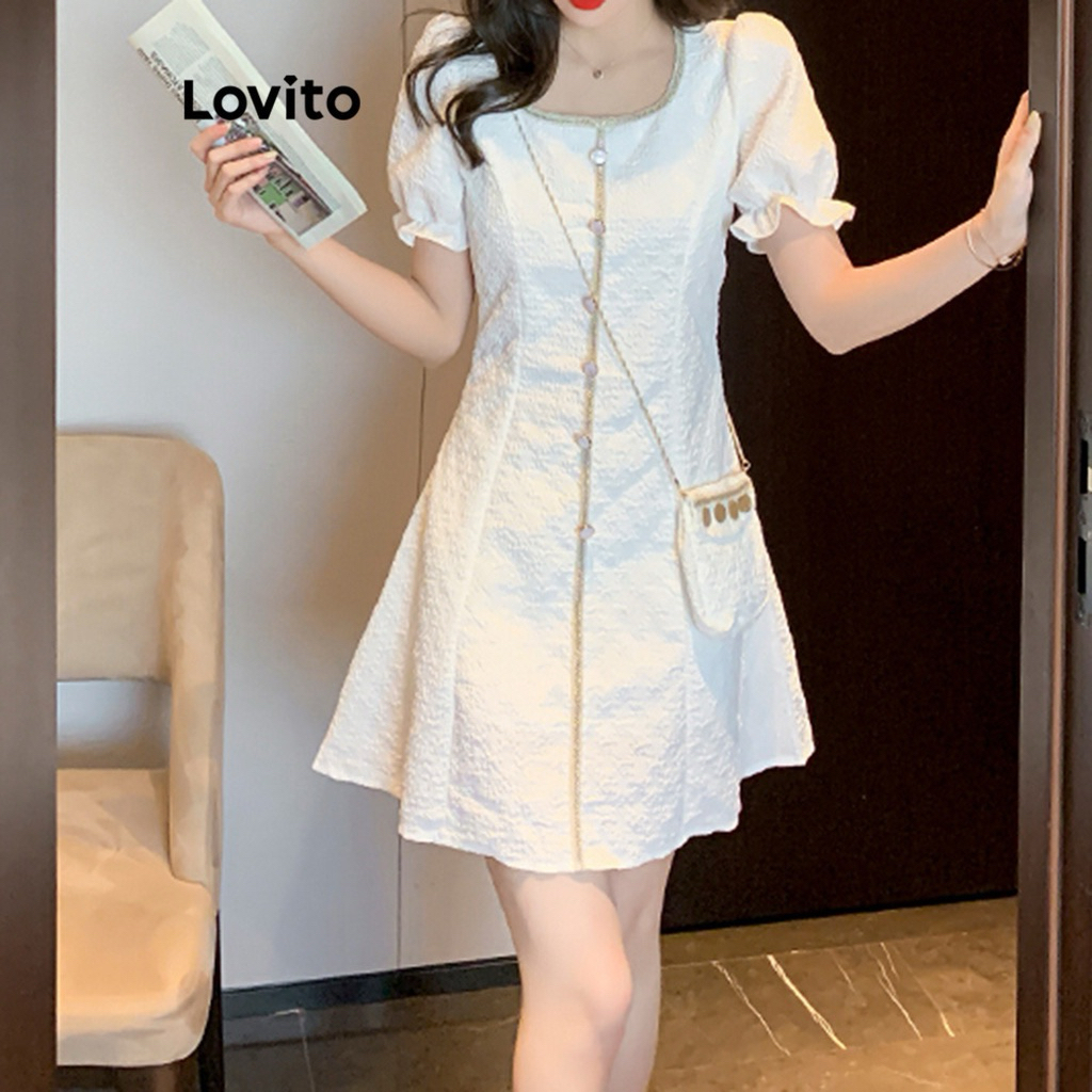 เดรสสั้น lovito ไซส์ s