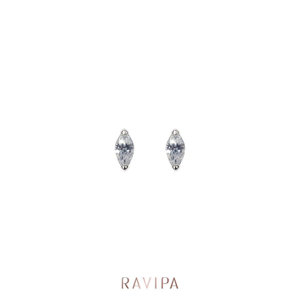 Ravipa | Marquise Essential Diamond Earrings - ต่างหู