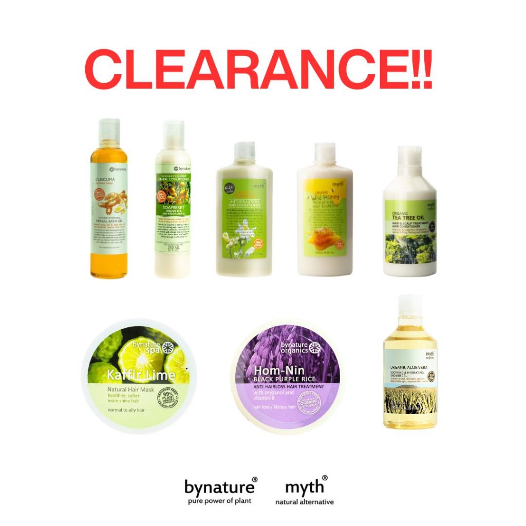 bynature & myth รวมสินค้า Clearance!!