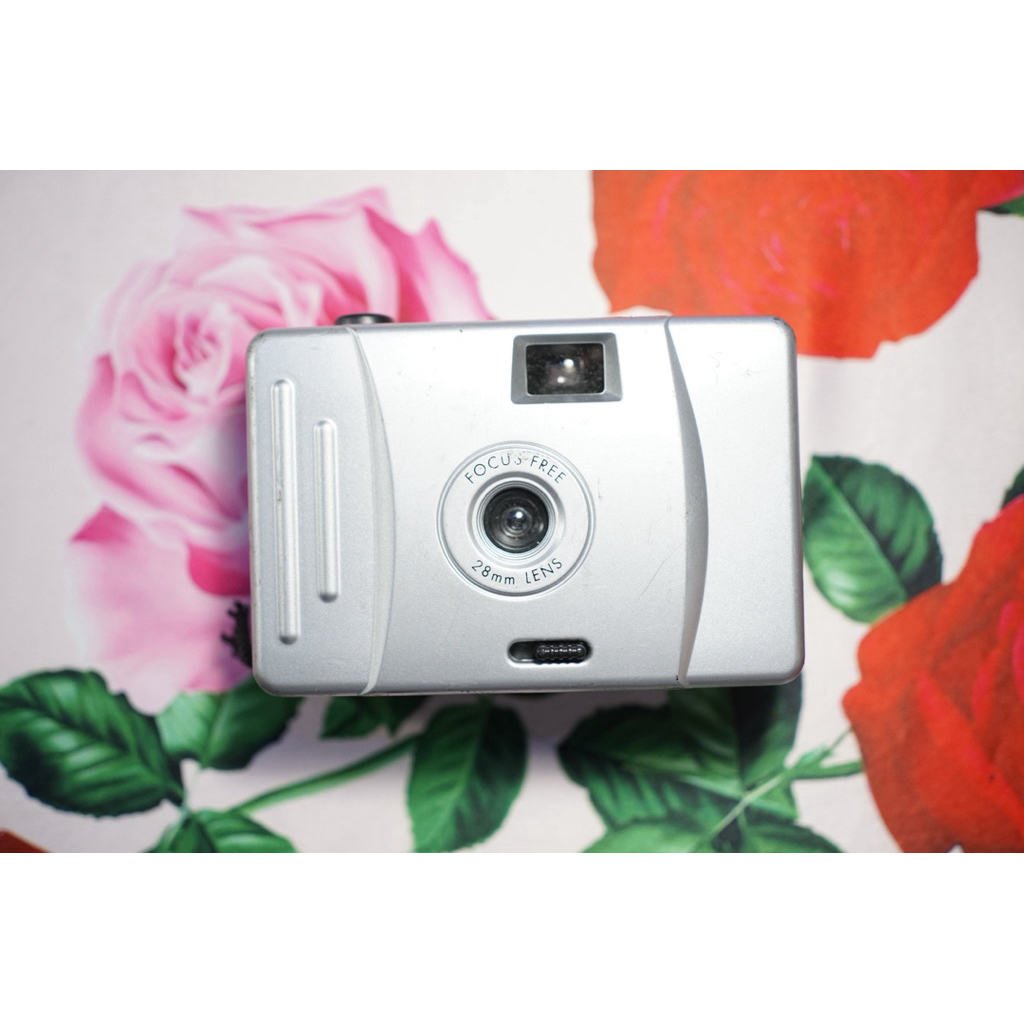 Silver Toy Camera Focus Free