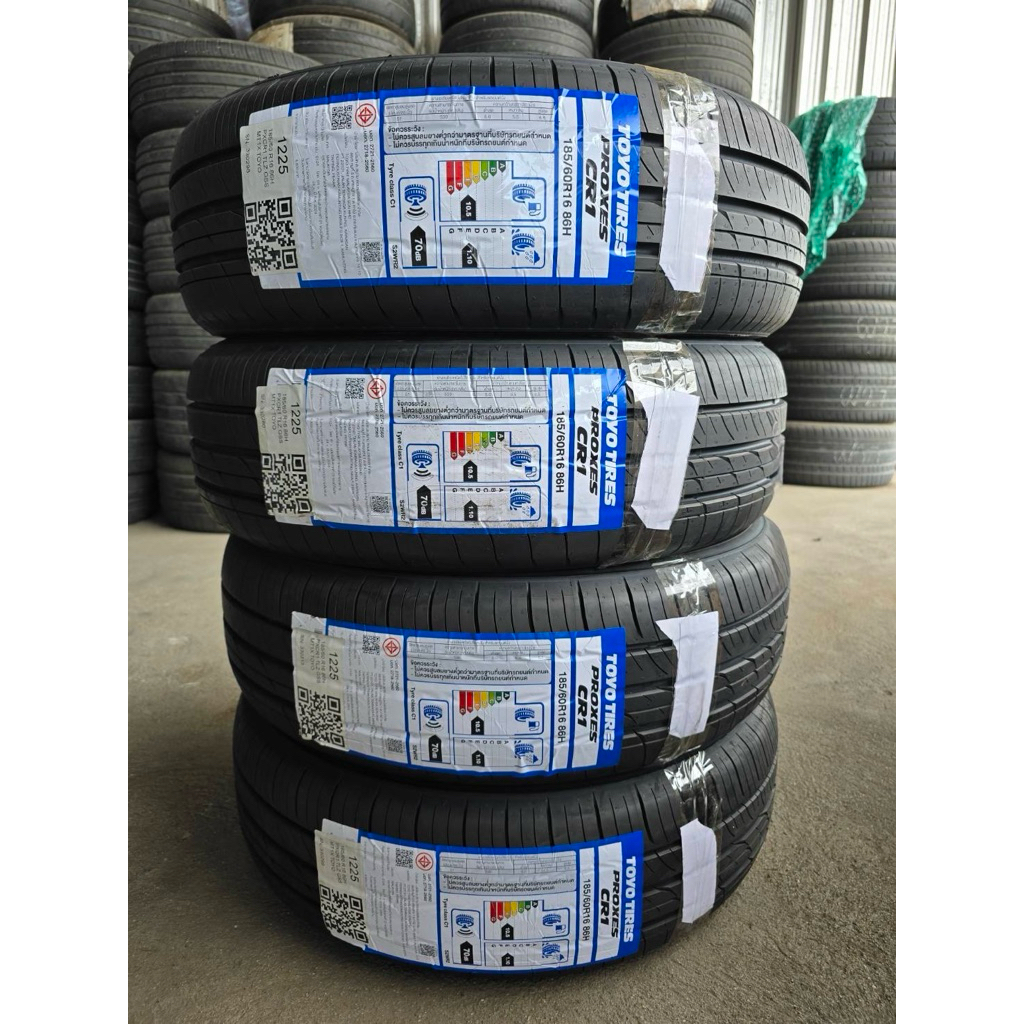 🚕🚗ยางTOYO 185/60/16 CR1 ยางใหม่ปี25