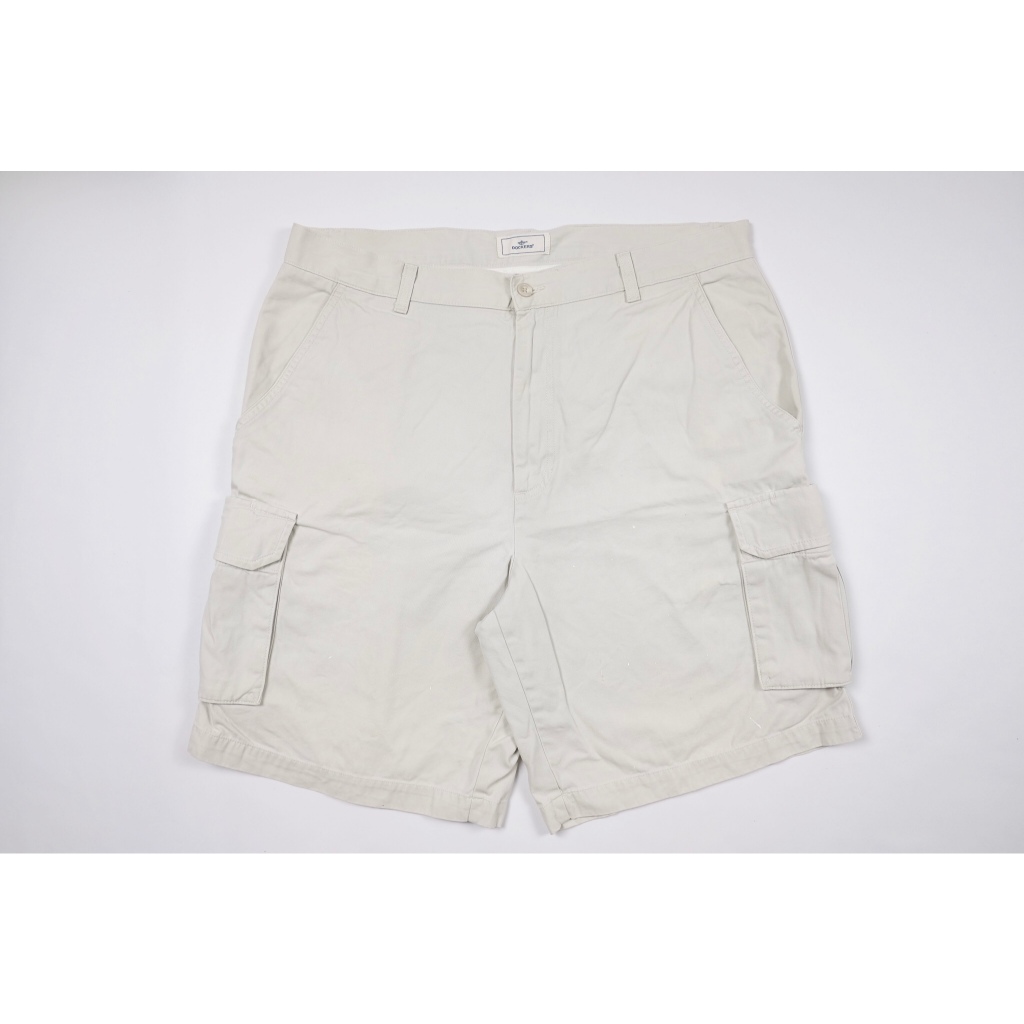 Dockers กางเกงขาสั้น คาร์โก้ ผ้าคอตตอน สีกากีอ่อน size 38 สินค้ามือสอง สภาพดี