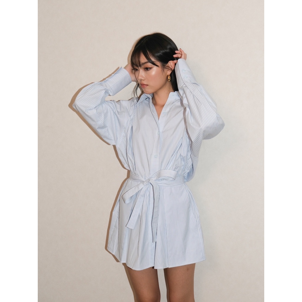 [ Fabrique.co ] - Shirt Dress เสื้อเชิ้ตเดรส แฟชั่นผู้หญิง เดรสไปทำงาน
