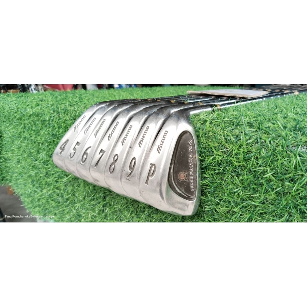 ไม้กอล์ฟมือสอง ชุดเหล็ก MIZUNO 4-5-6-7-8-9-p 7ชิ้น ก้านเหล็ก Flex.r