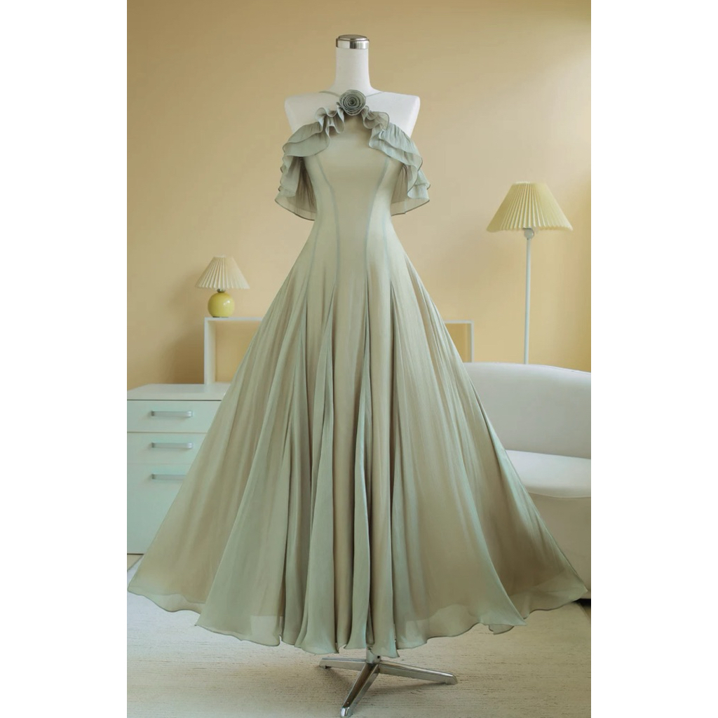 🎀Brand : sovintage lvy dress (สินค้าพรีออเดอร์)