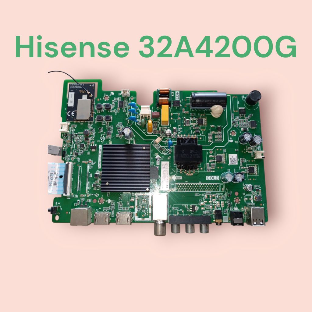 บอร์ดทีวีHisenseรุ่น32A4200Gแท้ถอดสวยๆ