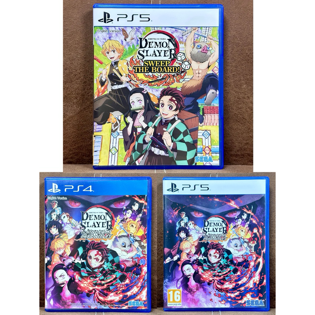 [Ps4/Ps5] Demon Slayer - Sweep The Board / The Hinokami Chronicles - ดาบพิฆาตอสูร [มือ2]