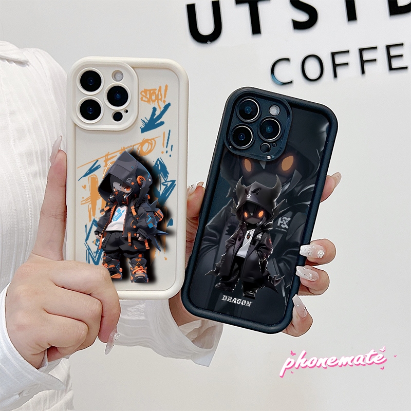 การ์ตูนเท่ซีรีส์เด็กชายเคส ที่อ่อนนุ่ม เคส  OPPO A8K A52 A72 A92 A7 A5s A12 A11K A15 A15s A35 A16 A16s A54s