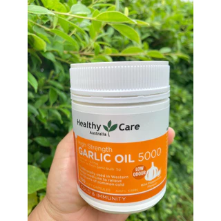 Healthy Care High Strength Garlic Oil 5000mg 150 Capsules