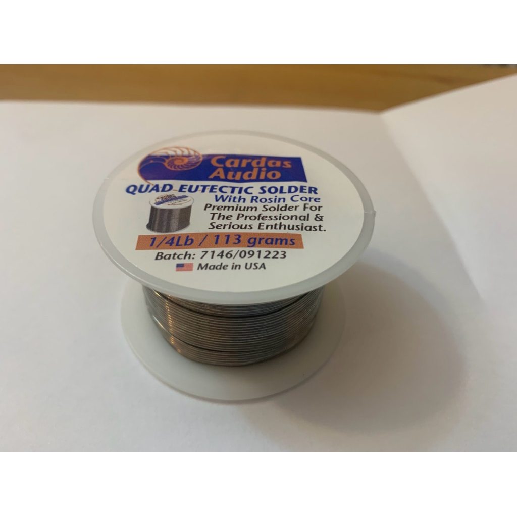 Cardas QUAD EUTECTIC SOLDER 1/4Lb