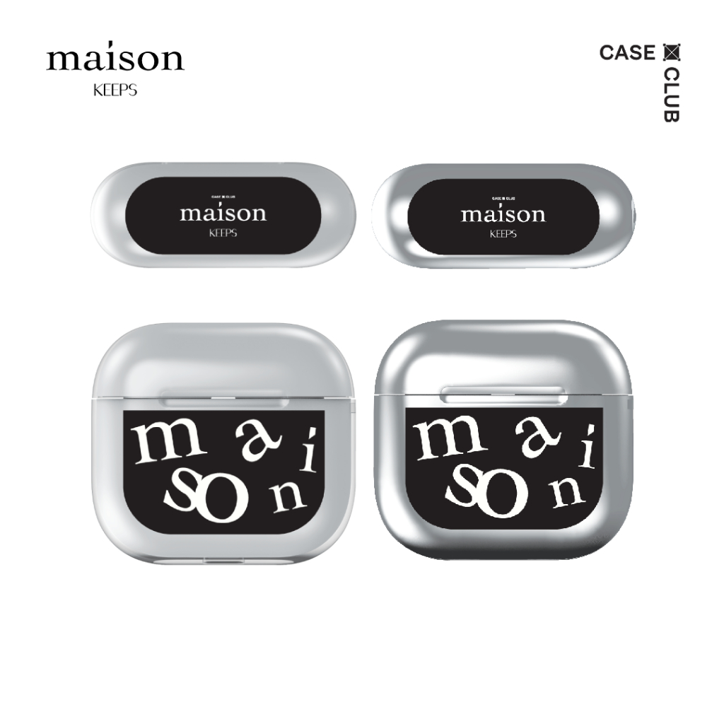 CaseClub Airpods Case เคสแอร์พอต ลาย maison KEEPS The Imbalance เคสแอร์พอร์ต maison KEEPS