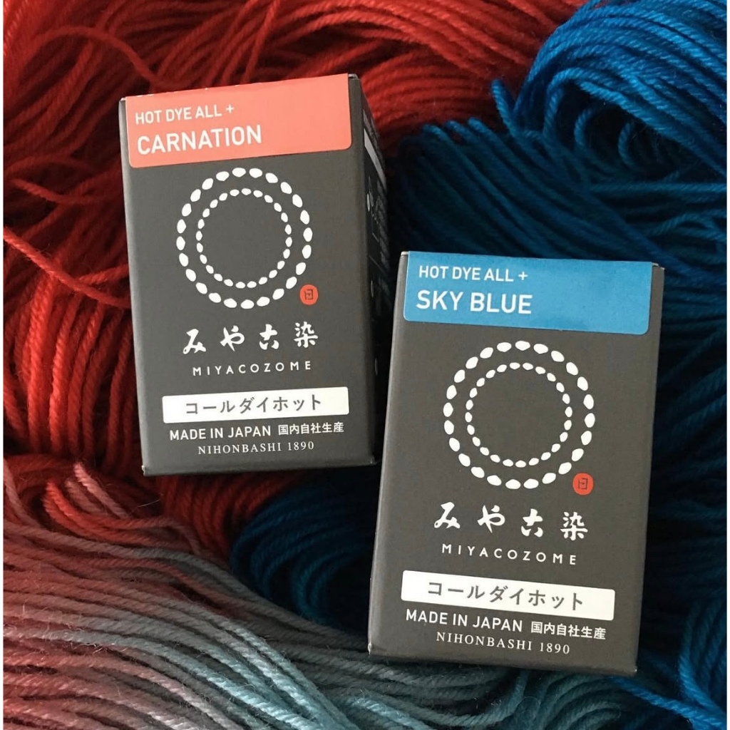 🇯🇵สีย้อมผ้าที่ดีที่สุดจากญี่ปุ่น ย้อมผ้าได้ทุกชนิด MIYACOZOME Hot Dye All+ Made in JAPAN 🇯🇵