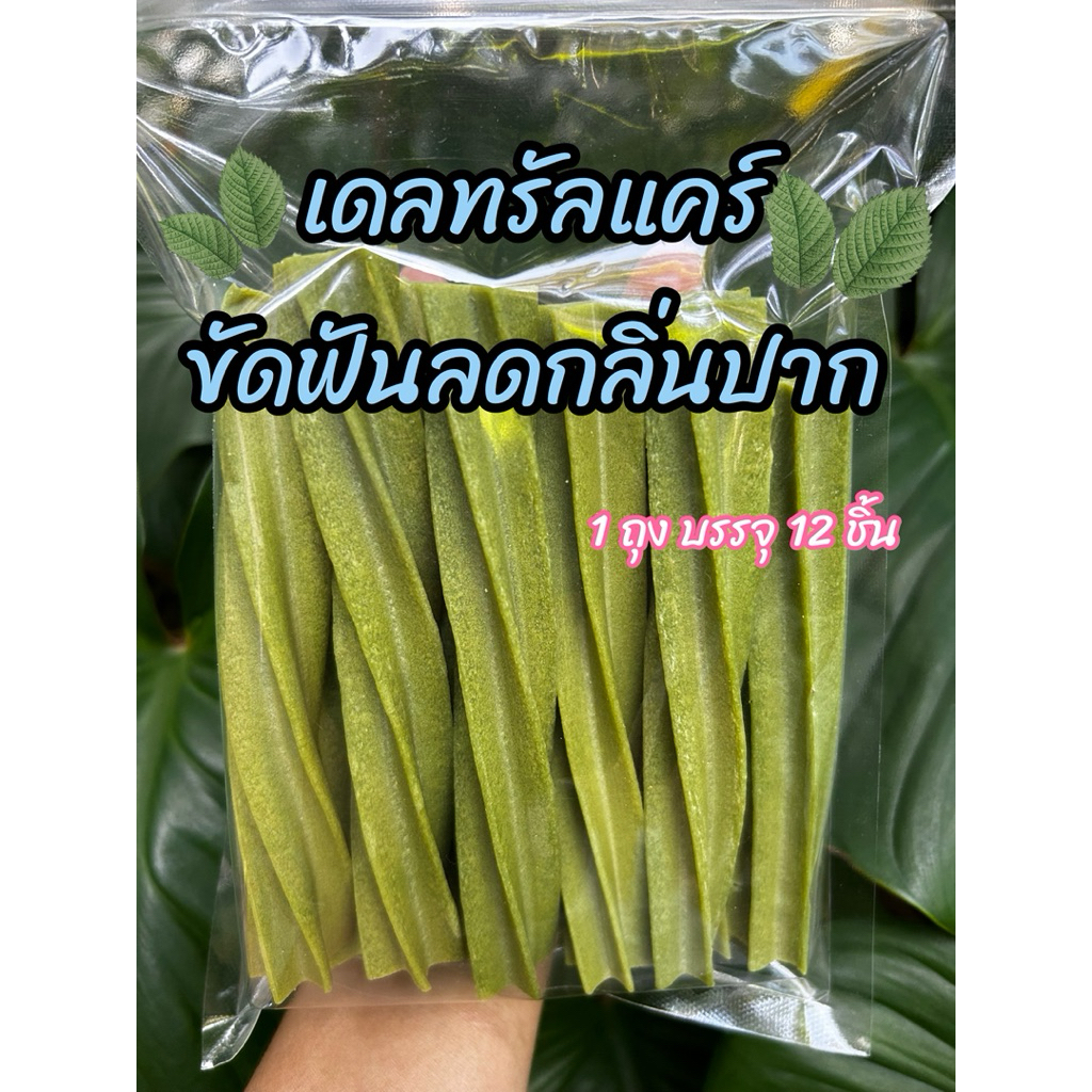 ขนมสุนัข สติ๊กขัดฟัน เดลทรัลแคร์ลดกลิ่นปาก (1 ถุงบรรจุ 12 แท่ง)