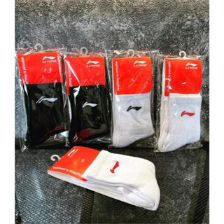 LI-NING SPORT SOCKS ถุงเท้ากีฬา , ถุงเท้าแบดมินตัน (สินค้าลิ…