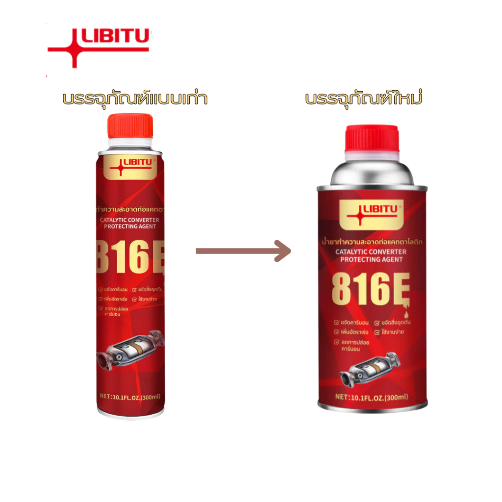น้ำยาล้างหัวฉีดเบนซิน Libitu 816E thumbnail 3