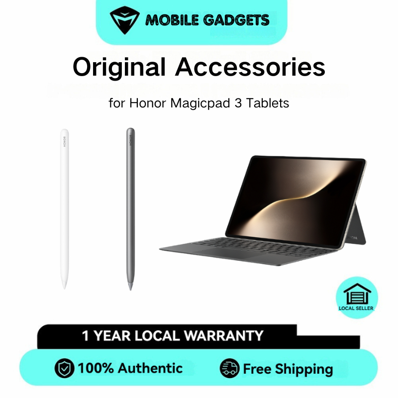 Original accessories for Honor Magicpad 3 / 3 Pro Tablets ( Pen / Case / Keyboard )