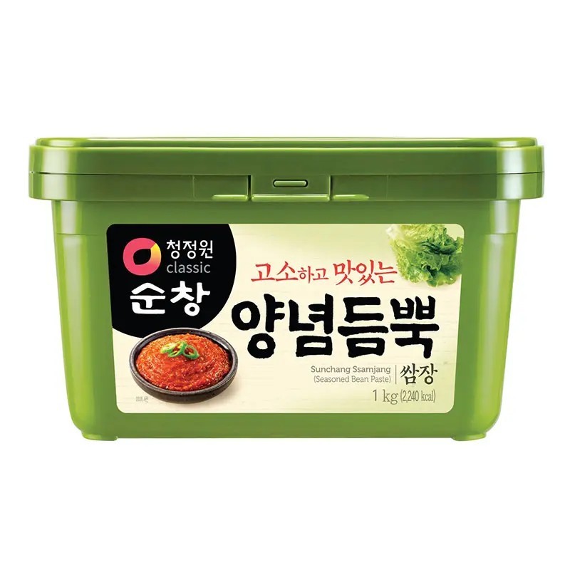 ชองจองวอน ซัมจัง น้ำจิ้มพริกเกาหลี 1 กก.  มีส่งแบบ express delivery ได้สินค้าภายในวัน