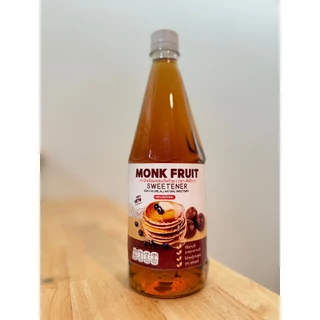Keto ไซรัปหล่อฮังก้วยสีทอง 0 แคล หวาน 5 เท่า ไม่มีน้ำตาล 750ml มี อย. [คีเต้]