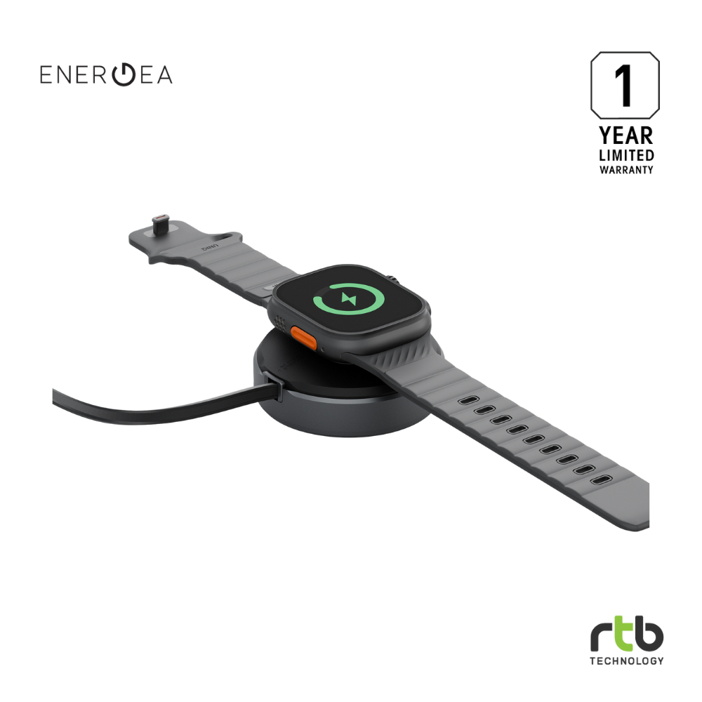 Energea MagDuo Arc แท่นชาร์จ ไร้สายแบบแม่เหล็ก พร้อมสายชาร์จ พกพาสะดวก USB C 2 in 1 Wireless Charger - รูปที่ 7