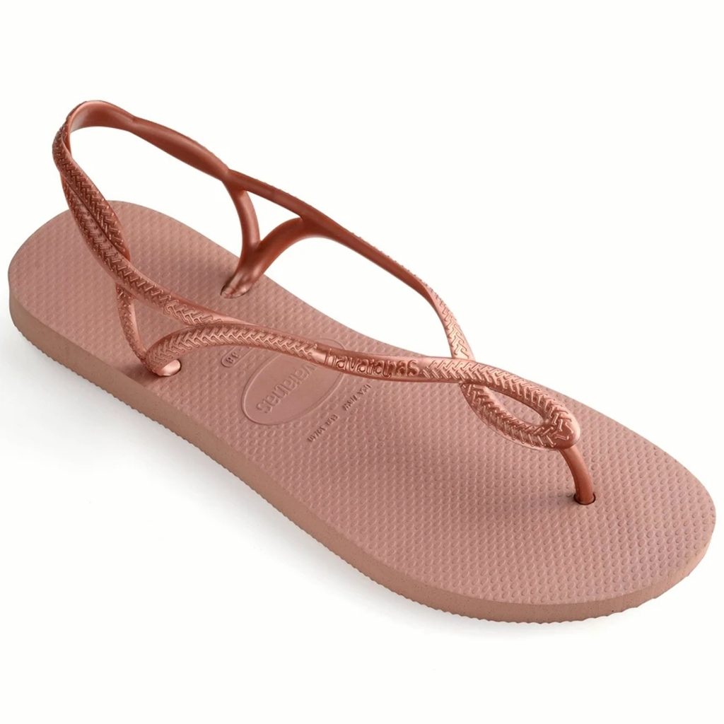 Havaianas รองเท้าแตะ รองเท้าผู้หญิง รัดส้น CR Luna FC รหัส 41296973544F_C3PIXX