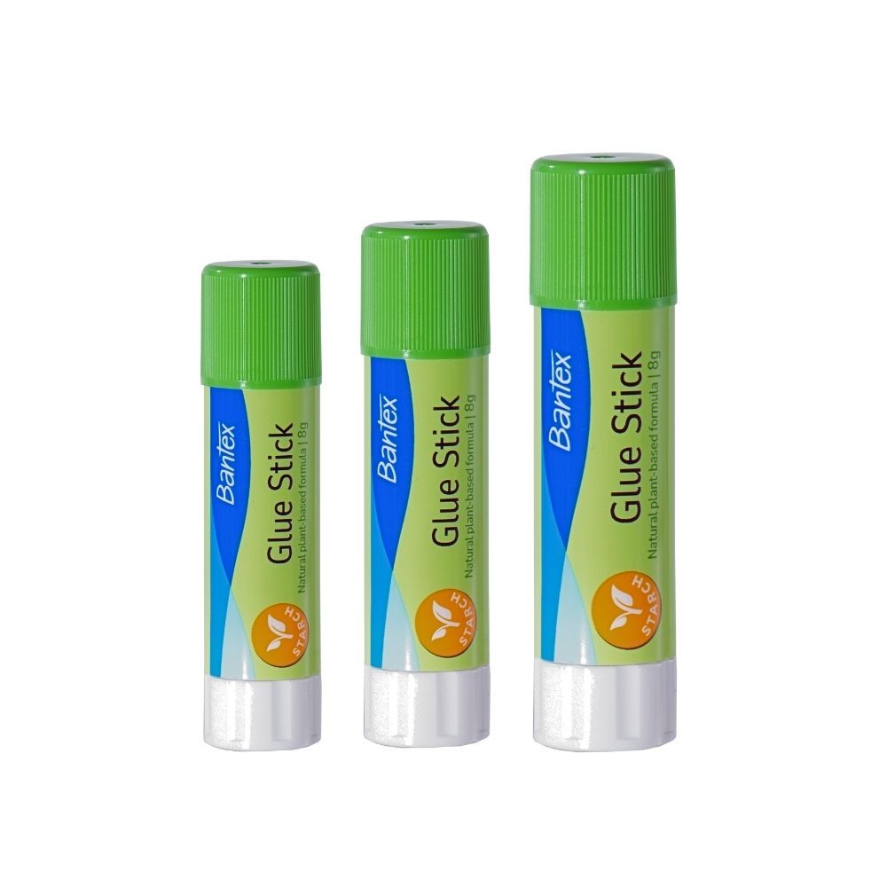 Bantex กาวแท่ง กาวติดกระดาษ ขนาด 8g / 21g ติดเร็ว ทนทาน ใช้งานได้นาน Glue Stick