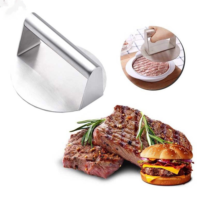 Burger Press, 5.5 Inches, Round Burger Smasher, for Steaks, Panini