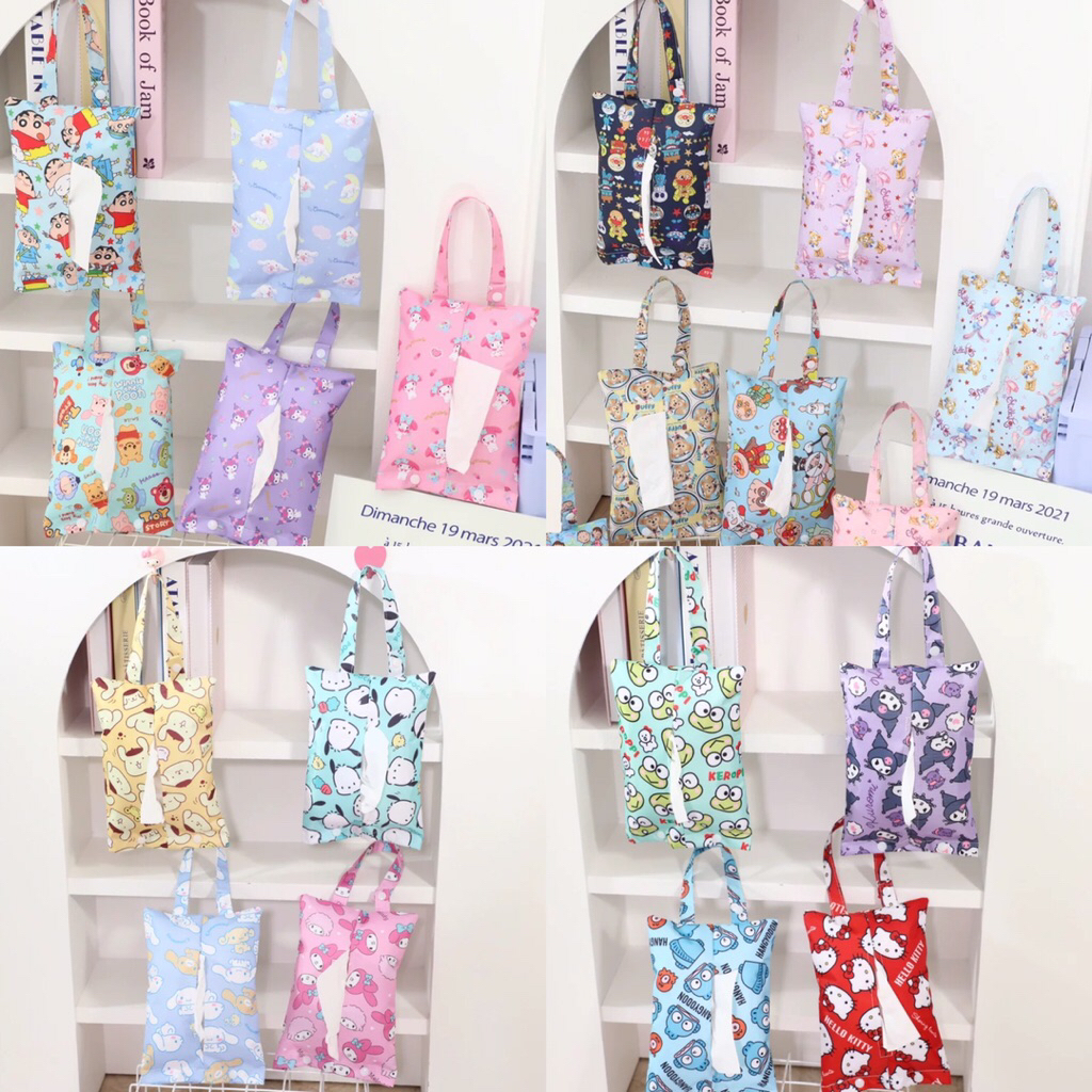 ที่ใส่ทิชชู่แขวน Sanrio ใช้สำหรับห่อเล็ก
