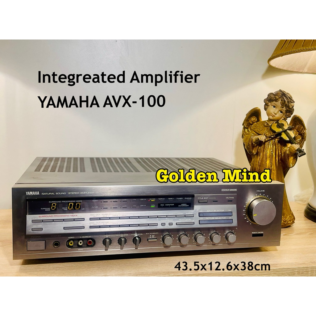 A-01-210725 YAMAHA AVX-100 เครื่องขยายเสียงมือสองจากประเทศญี่ปุ่น 100W+100W 6ohms
