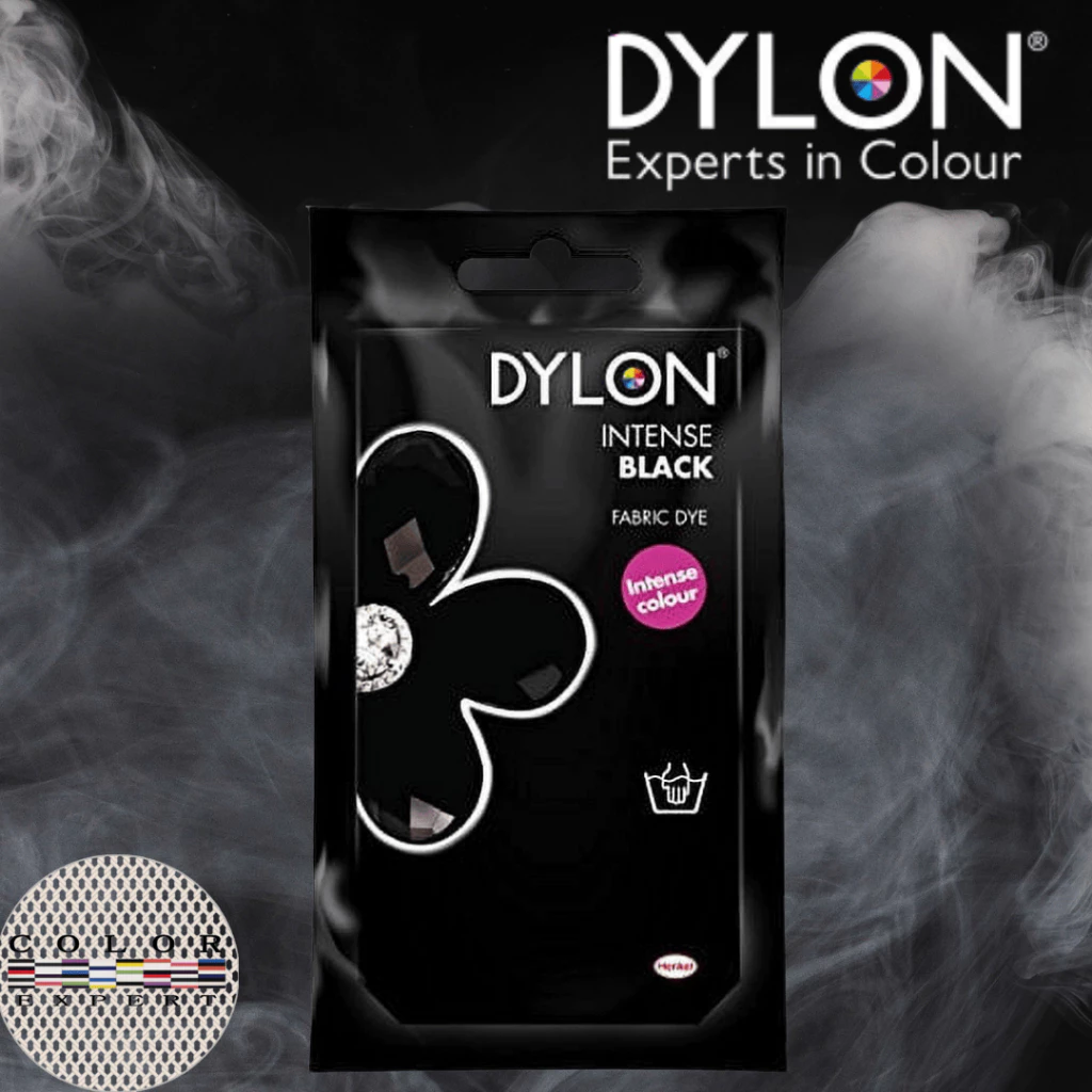 Dylon Premium Dye ไดล่อน สีย้อมผ้า สูตรพรีเมี่ยม สีดำ