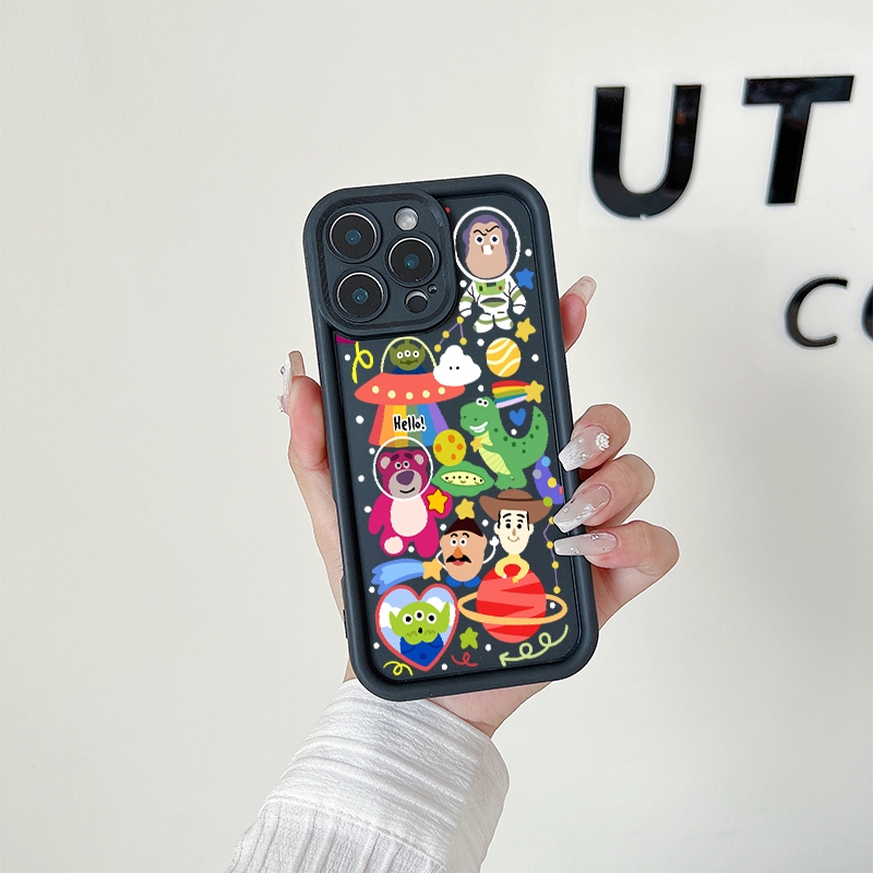 Toy Story เอเลี่ยนหมูปก เคส  Infinix Hot 40i Smart8/8Pro/8Pro+/HD SPARK20/SPARK20C Tecno Spark Go 2024 GT 20 PRO - รูปที่ 5