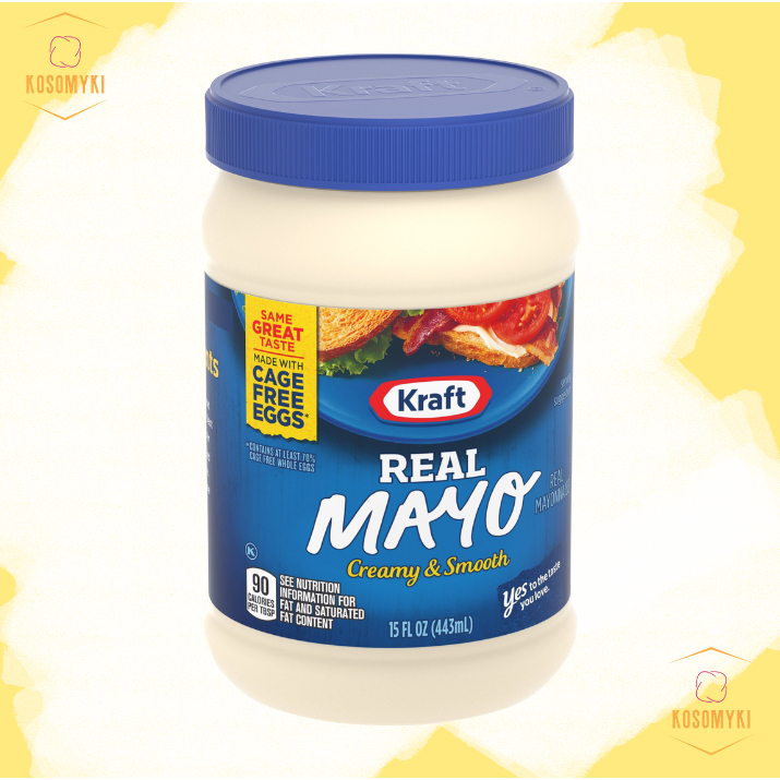 คราฟท์มาโยมายองเนส / Kraft Real Mayo Mayonnaise / 443ml