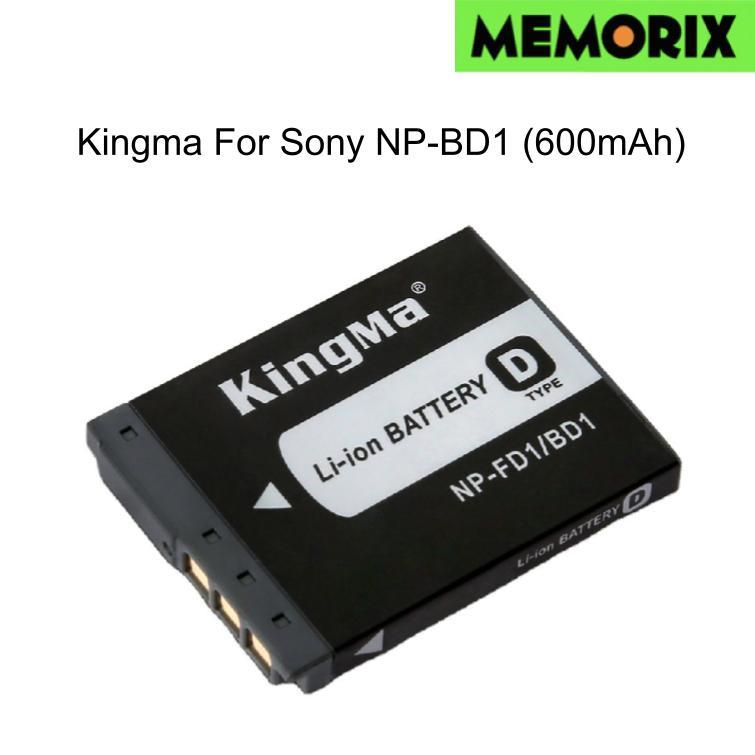 KingMa For Sony NP-BD1 (600mAh) Rechargable Li-ion Battery