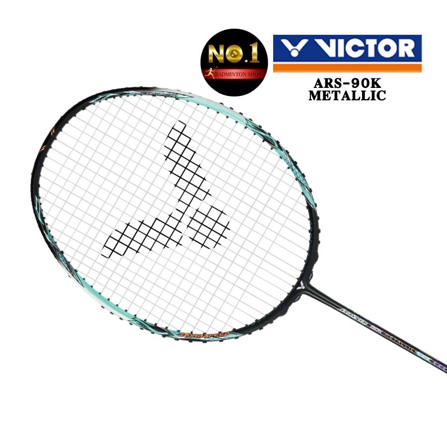 VICTOR ไม้แบดมินตัน รุ่น ARS-90K METALLIC แถม ซองหนัง แท้ 💯 By. No.1 Badminton Shop (โปรดอ่านรายละเอ
