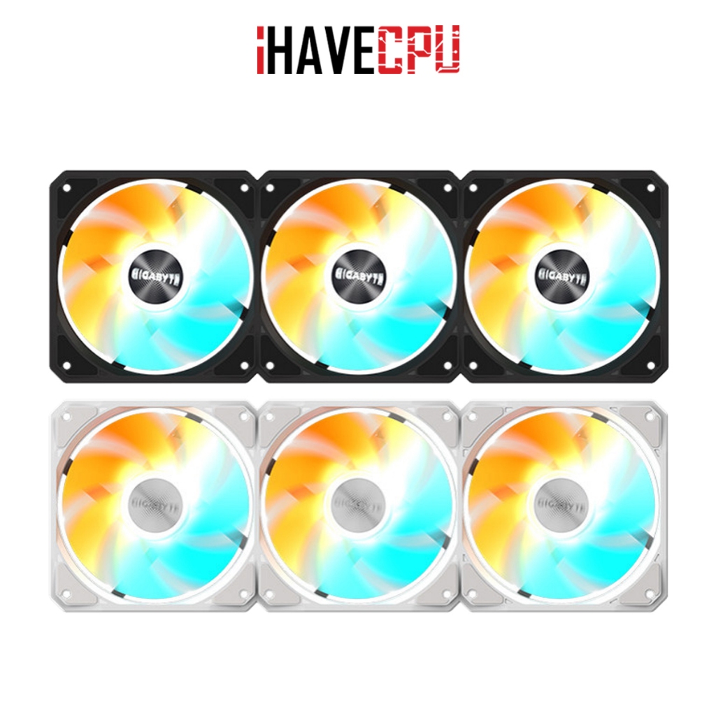 iHAVECPU FAN (พัดลม) GIGABYTE EZ CHAIN 120 PACK3