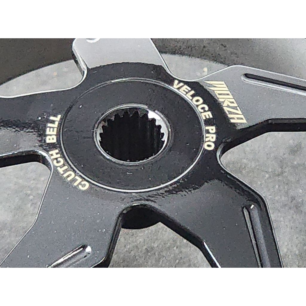 กะโหลกคลัช MORZA Veloce (5 ก้าน แบบกัดลาย R1,R2 )สําหรับPCX125-160 /CLICK125-160 /ADV150-160/Lead/Giorno/NMAX/AEROX/V200 ราคา ถูกที่สุด ดีลบีเคเค แกลเลอรีภาพที่ 5