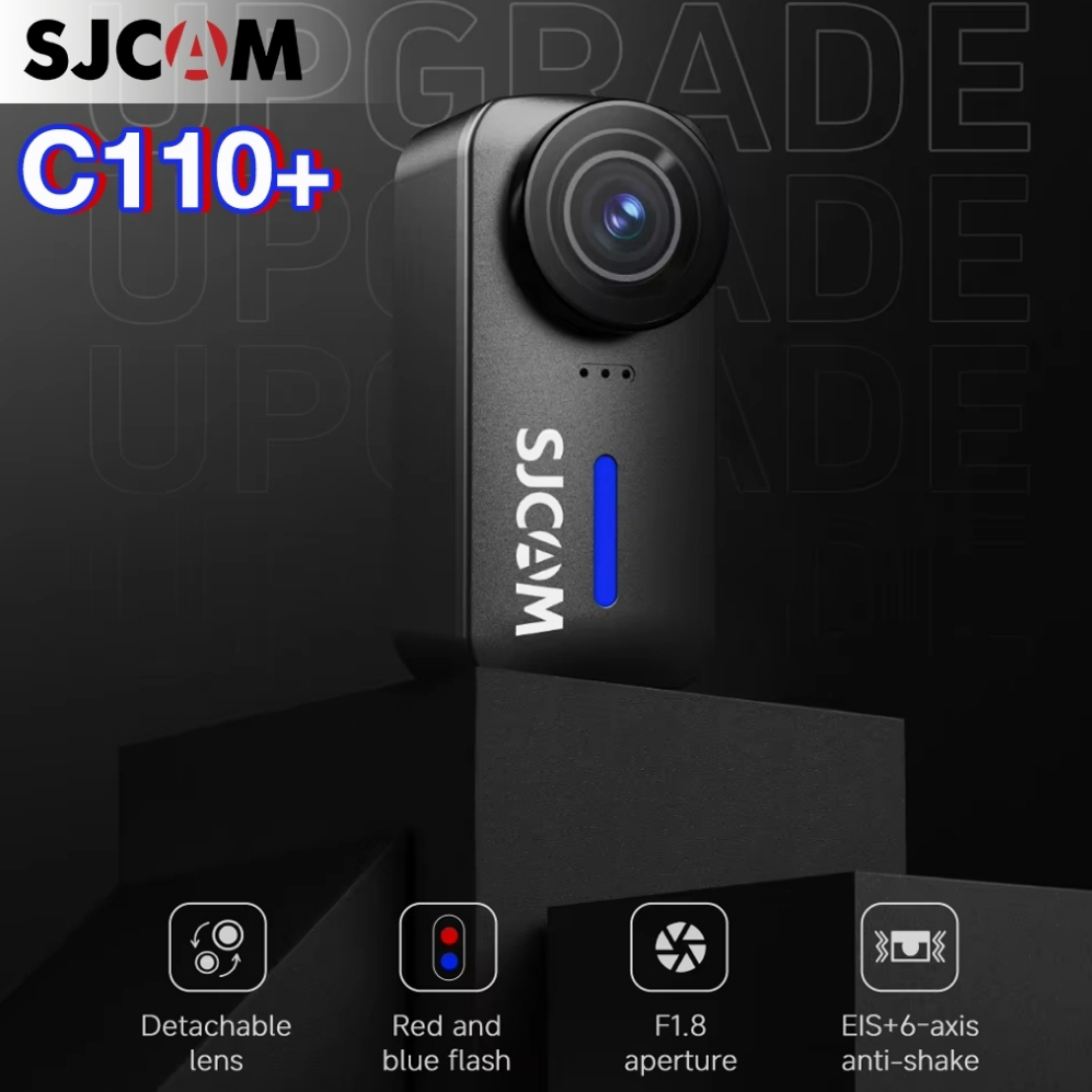 SJCAM ACTION CAMERA 4K C110+ กล้อง Action Camera 4K กันน้ำ พร้อมลุยทุกสถานการณ์