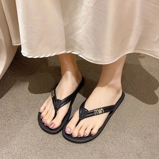 Min รองเท้าผู้หญิง รองเท้าเเตะแฟชั่นหูหนีบ ยอดนิยม ใส่สบาย รองเท้าแฟชั่นผู้หญิง สไตล์เกาหลี พร้อมส่งในไทย รองเท้าผู้หญิง
