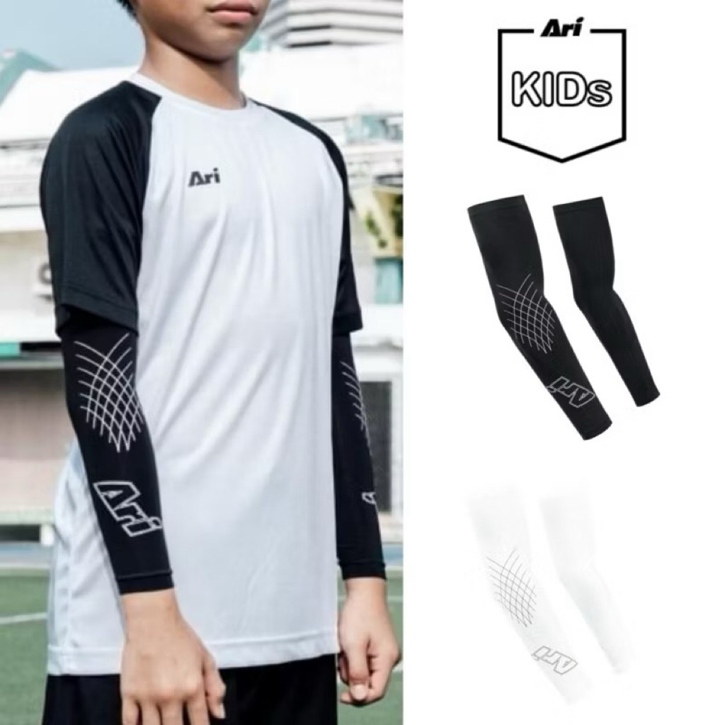 ปลอกแขนของเด็ก ARI COMPRESSION KIDS ARM SLEEVES ของแท้