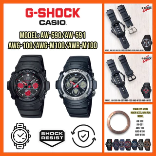 กรอบสายCasio Gshock รุ่น Aw-591,Aw-590,Awg-100 ของแท้100%