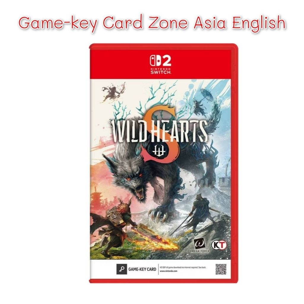 Wilds Hearts sw2  Game Key Card
