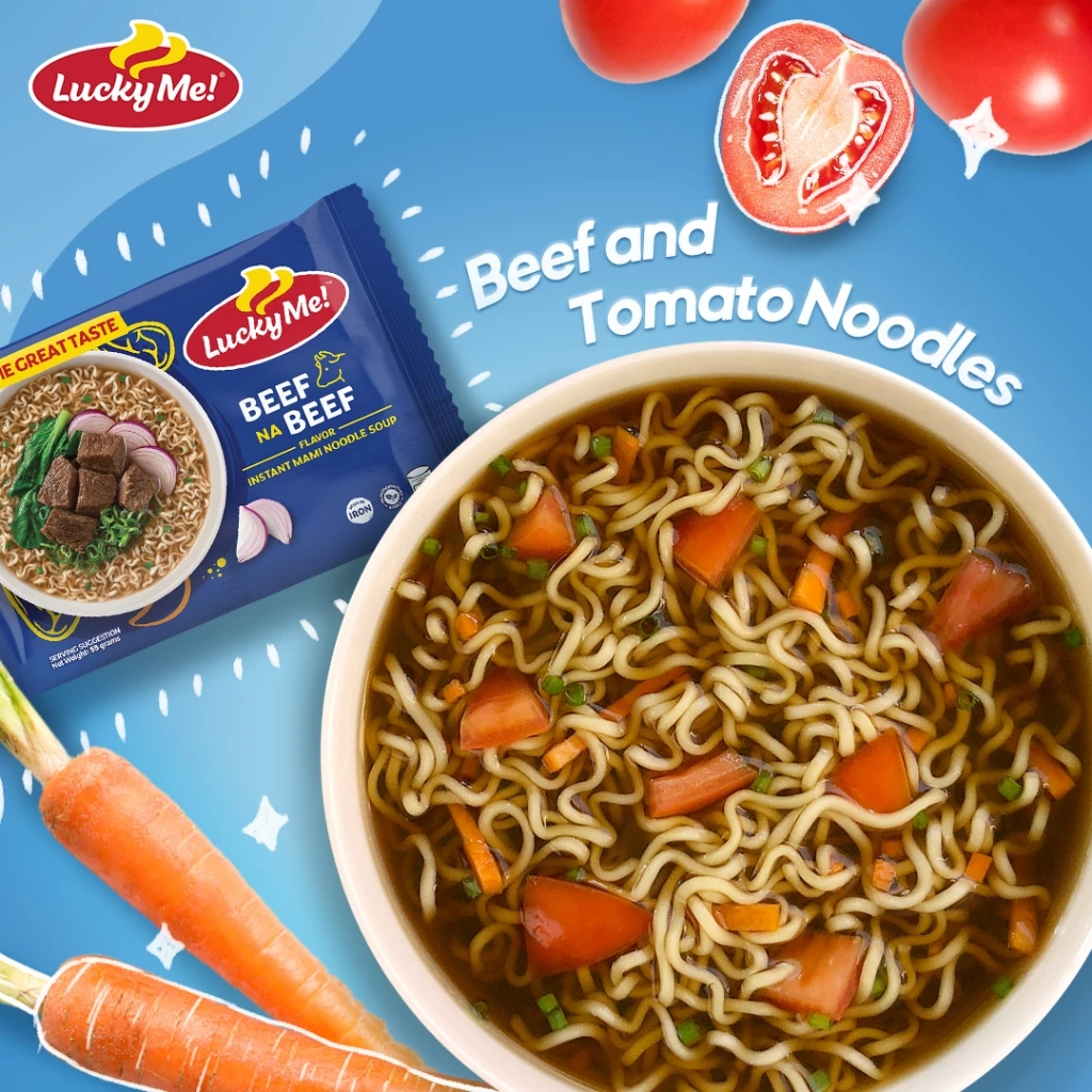 Lucky Me Beef Instant Noodles