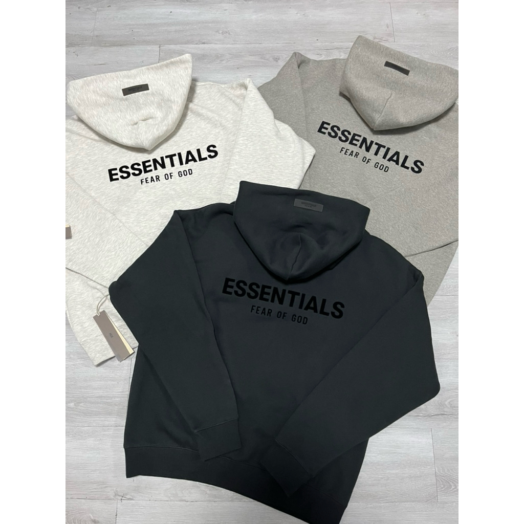 [พร้อมส่ง]เสื้อฮู้ต ESSENTIALS SS22 Core Logo Hoodie (สินค้าของแท้ 100%)