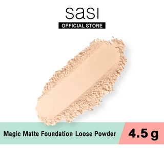 [ใหม่] sasi เมจิก แมท ฟาวน์เดชั่น ลูส พาวเดอร์ Magic Matte Foundation Loose Powder 4.5g