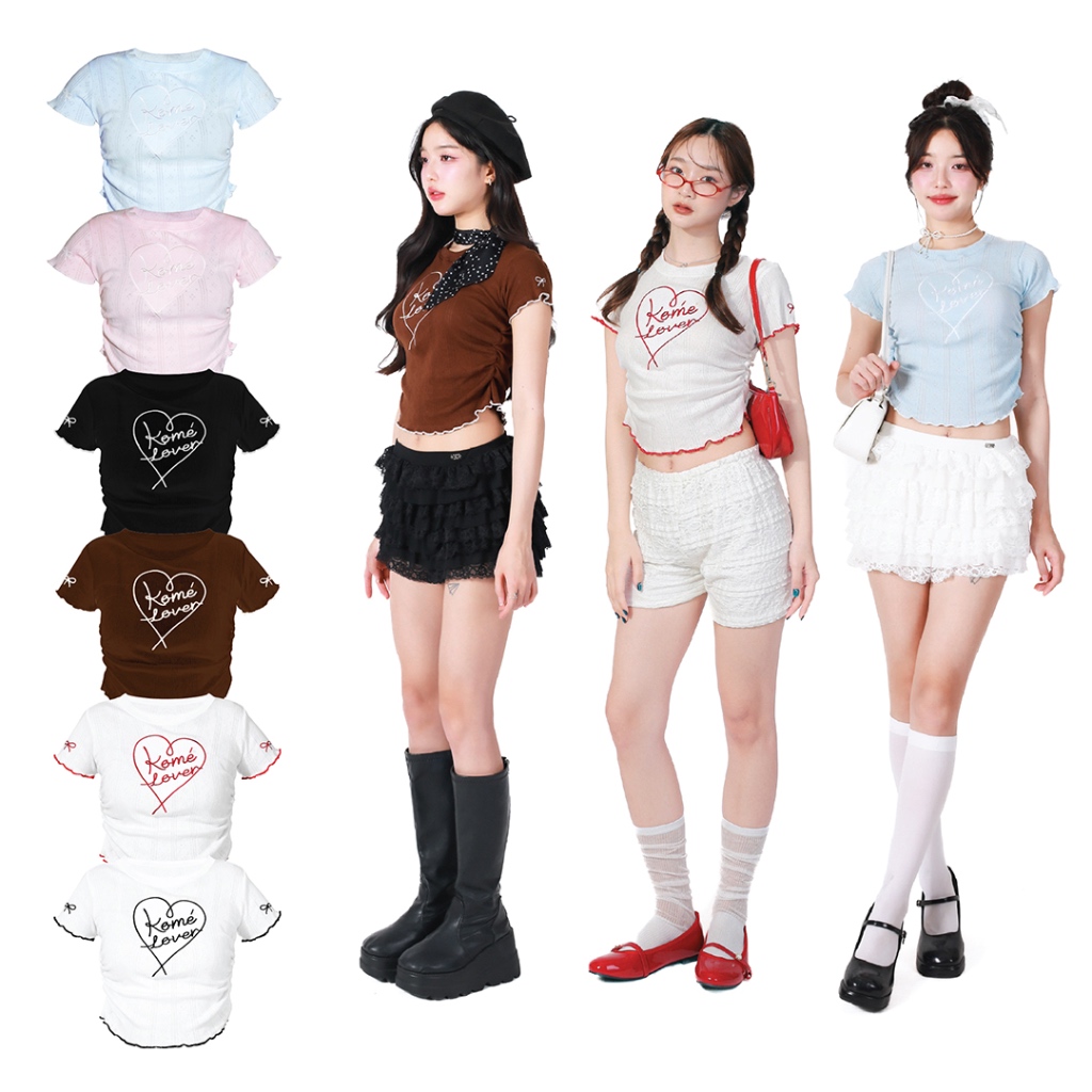 kome.offi เสื้อยืด รุ่น kome lover t-shirt