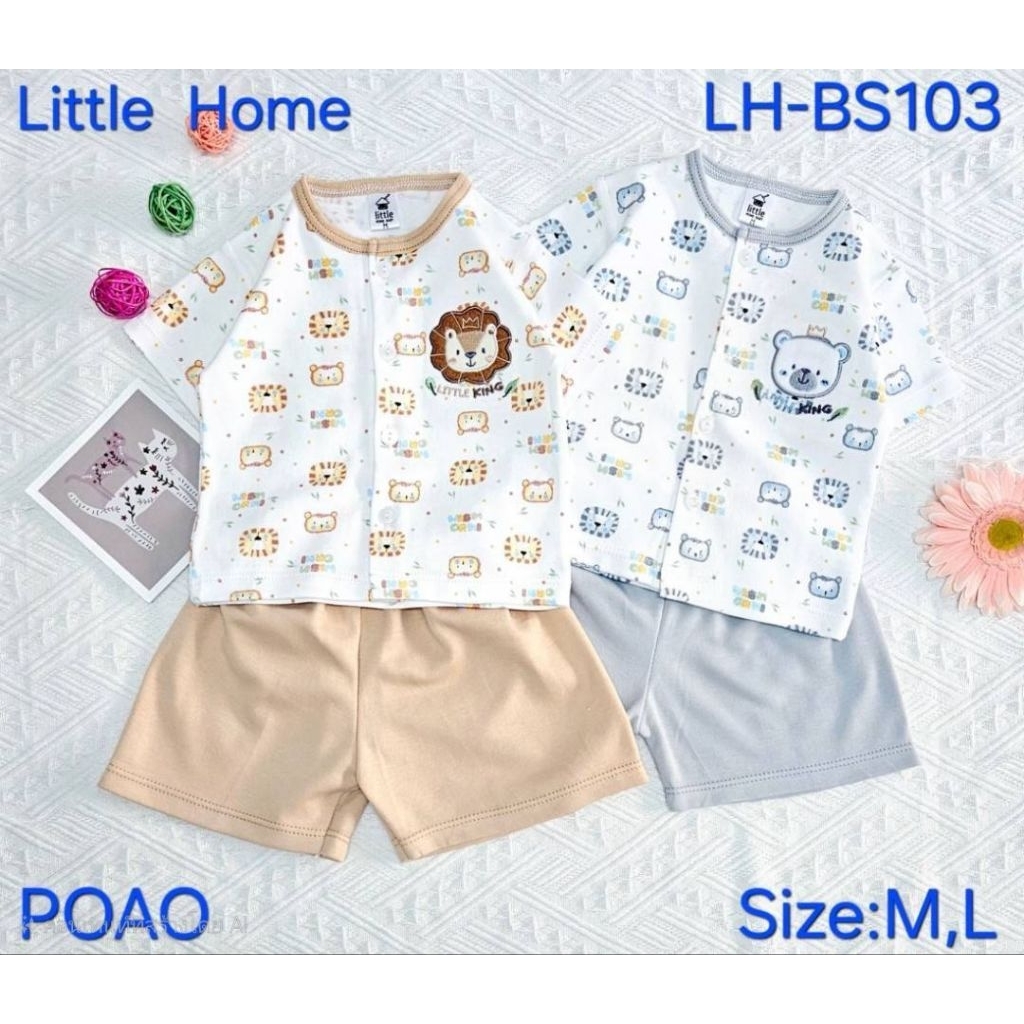 Little home baby ชุดเด็กแขน ขาสั้น 3-6,6-9เดือน(อัลบั้ม1)