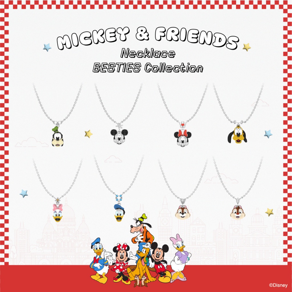 MYSTIC - Bestie Collection - Necklace Mickey and Friends