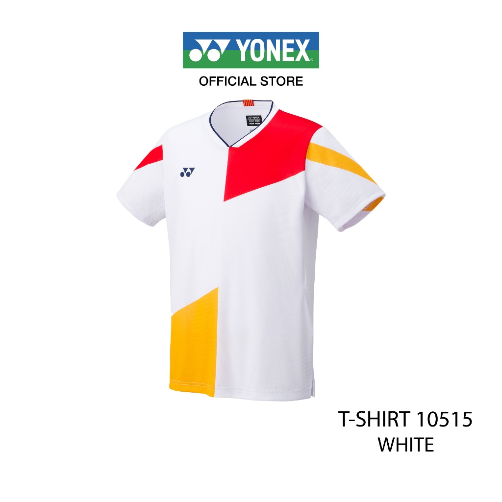 YONEX T-SHIRT 10515 เสื้อคอวี  เนื้อสัมผัสนุ่มสบาย เหมาะสำหรับสวมใส่ได้ทุกโอกาส