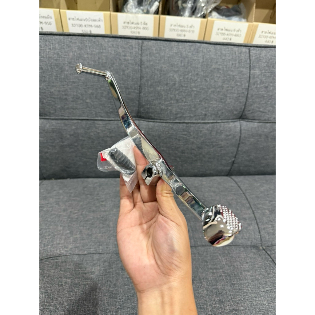 คันเกียร์เวฟ125 S,R,I,X/เวฟปลาวาฬ/125iled19-21 คันเกียร์+ลูกยาง แท้เบิกศูนย์