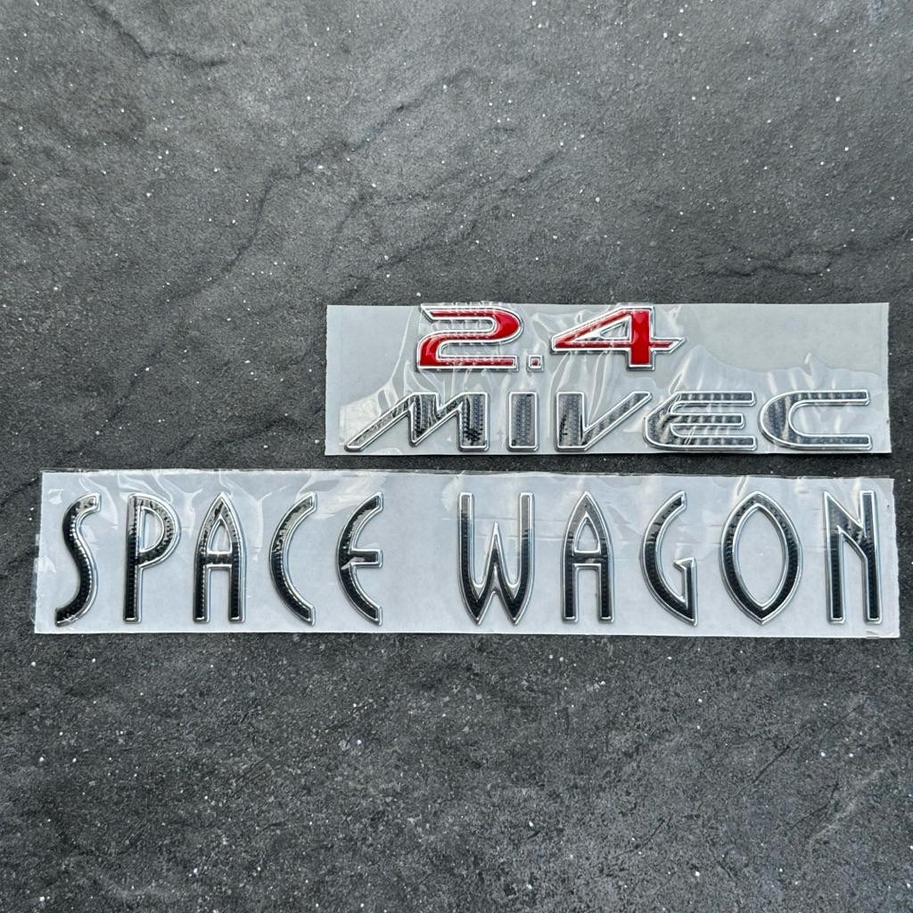 โลโก้ 2.4 MIVEC SPACE WAGON (ราคาต่อชุด)