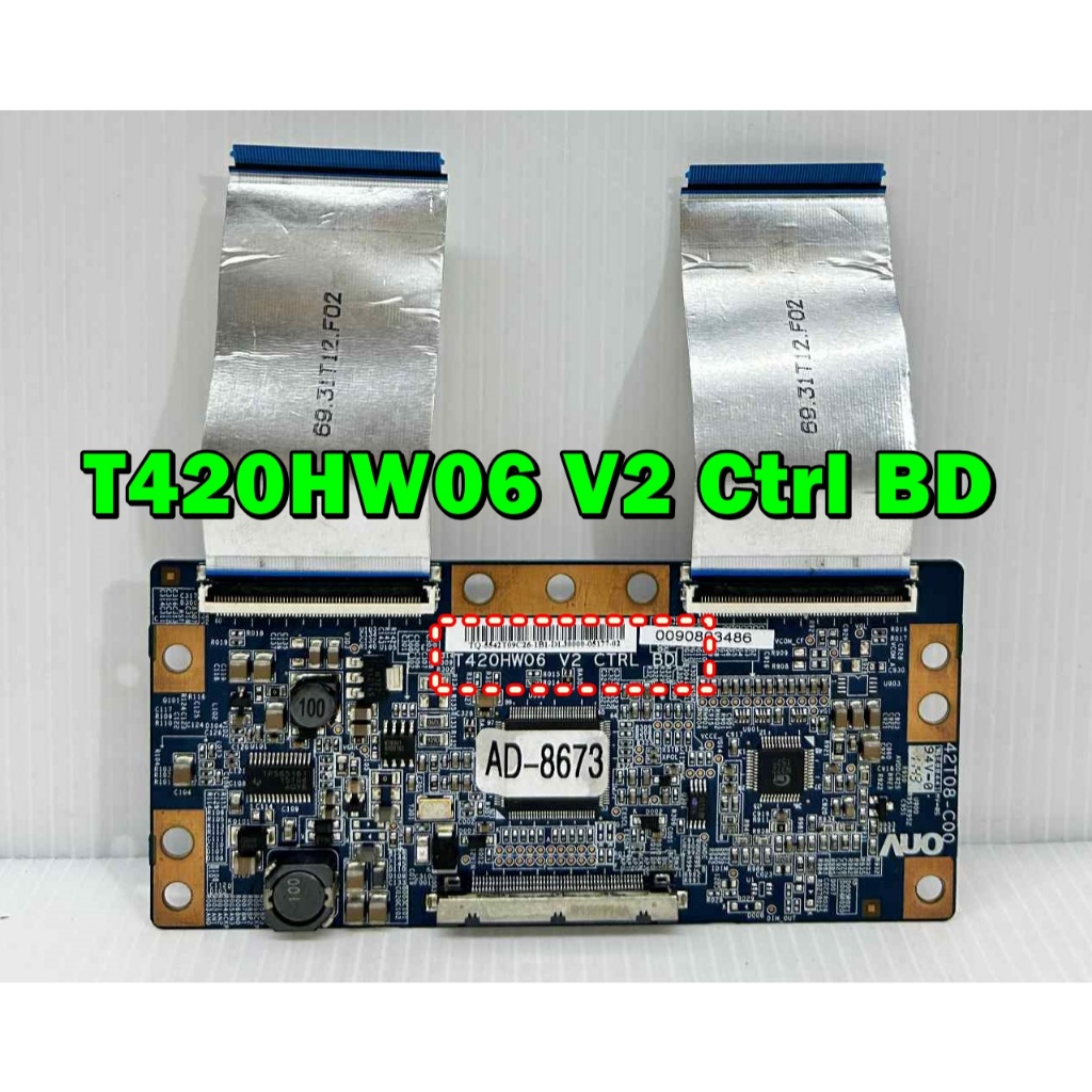 ทีคอน EXPOSE ไช้กับรุ่น EXP4301S พาร์ท T420HW06 V2 Ctrl BD ของแท้ถอด มือ2